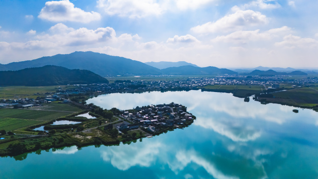 西の湖⑦（空撮）