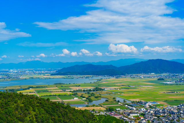 八幡山③　山上からの眺め