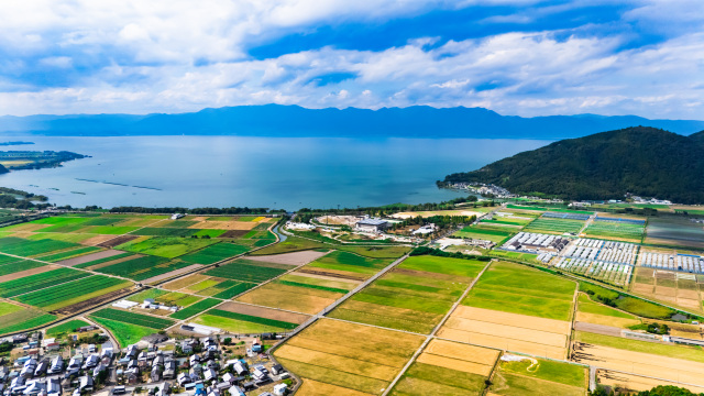 八幡山⑤　山上からの眺め