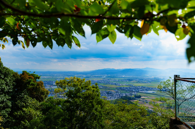 八幡山⑥　山上からの眺め